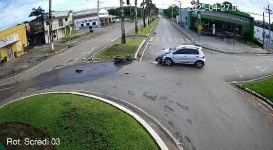Condutor da moto estava sem habilitação e apresentou teor alcoólico acima do permitido