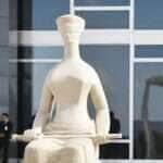 Brasília - Fachada STF -  Estátua da Justiça em frente ao Supremo Tribunal Federal STF (José Cruz/Agência Brasil)