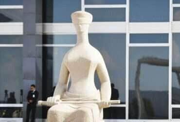 Brasília - Fachada STF -  Estátua da Justiça em frente ao Supremo Tribunal Federal STF (José Cruz/Agência Brasil)