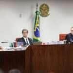 Brasília (DF) 26/03/2025 - O Supremo Tribunal Federal (STF) começa a julgar, o ex-presidente Jair Bolsonaro e mais sete denunciados pela trama golpista vão se tornar réus na ação.
O caso será julgado pela Primeira Turma da Corte, colegiado formado por cinco dos 11 ministros que compõem o tribunal. 
Foto: Antonio Augusto/STF