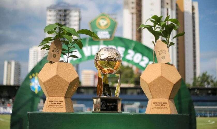 troféu copa verde, futebol