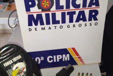 Homem é preso com pistola escondida em motor de caminhonete em zona rural de Mato Grosso