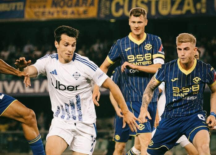 Como x Inter de Milão: onde assistir, escalações e tudo sobre o jogo decisivo do Campeonato Italiano. Imagem: Divulgação Como1907