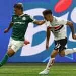 Onde assistir Palmeiras x São Paulo no Brasileirão AO VIVO. Imagem: Cesar Greco/Ag. Palmeiras