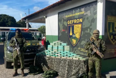 Cocaína apreendida na fronteira de Mato Grosso causa prejuízo milionário ao crime organizado