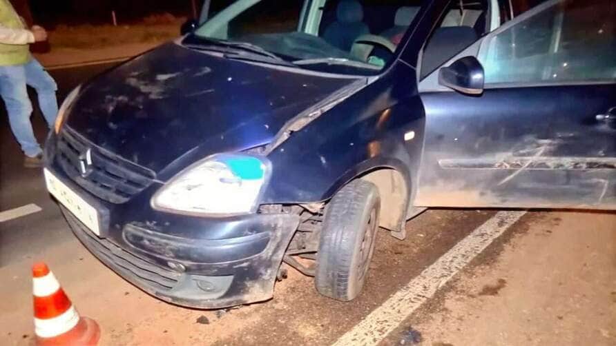 Motociclista fica ferido após colisão e motorista foge em Sinop