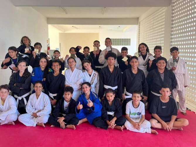 Atletas da Rede Cidadã conquistam medalhas na 2ª Etapa do Campeonato de Jiu-Jitsu Esportivo