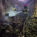 Incêndio de grandes proporções destrói imóveis em Sinop