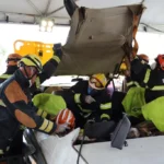 Bombeiros de Mato Grosso demonstram agilidade em desafio de salvamento veicular