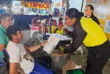 CMTU de Primavera do Leste leva serviços à Feira da Lua para facilitar emissão de carteiras de estacionamento