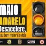 Campanha Maio Amarelo alerta população para a preservação da vida no trânsito em Barra do Garças