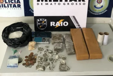 Cia Raio prende faccionados e apreende drogas em Mato Grosso
