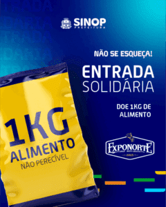 Entrada solidária: Exponorte começa na quarta-feira (14) e entrada será 1kg de alimento