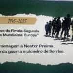 Exposição em Sorriso celebra 80 anos do fim da 2ª Guerra e homenageia ex-combatente da FEB