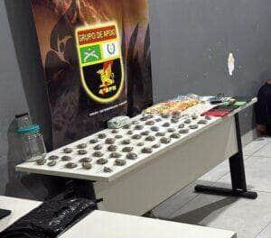 Faccionados são presos em flagrantes por tráfico de drogas e estelionato em Várzea Grande