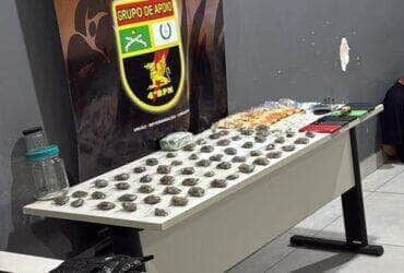 Faccionados sao presos em flagrantes por trafico de drogas e estelionato em Varzea Grande -CenárioMT