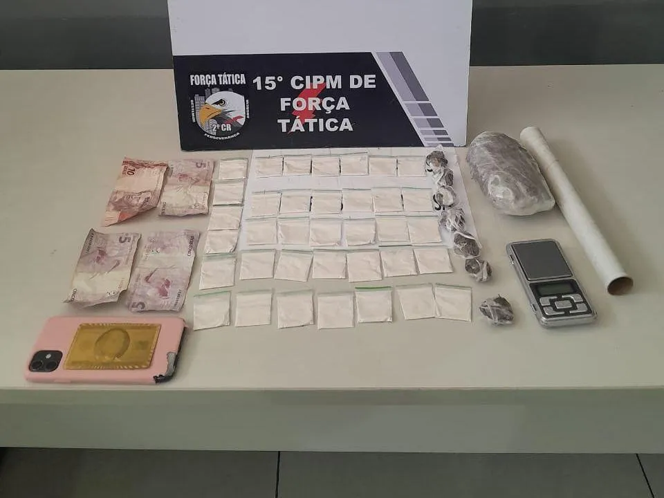 Dupla é detida por tráfico de drogas em Várzea Grande