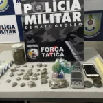 Tráfico de drogas em Mato Grosso: Força Tática realiza prisões em Cuiabá