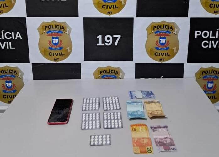 Homem é preso em Pedra Preta por tráfico de "arrebite"