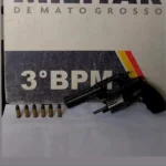 Homem é preso com .38 carregado em Cuiabá