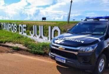 Homem que ameaçou companheira com faca de churrasco é preso pela Polícia Civil em Campos de Júlio