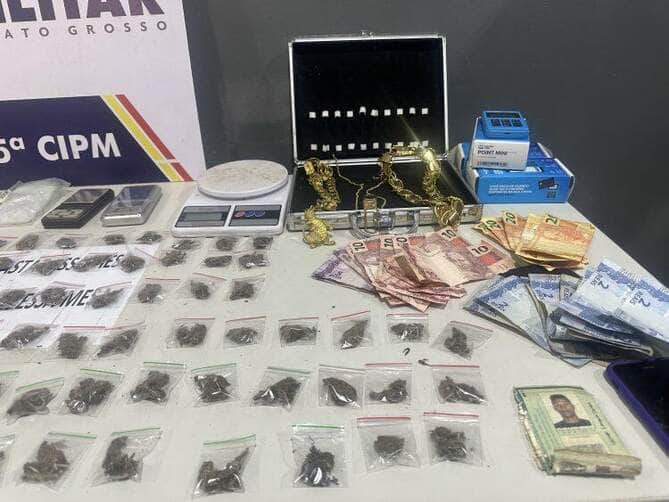 Casal é detido por tráfico de drogas com maquininhas de cartão em Mato Grosso