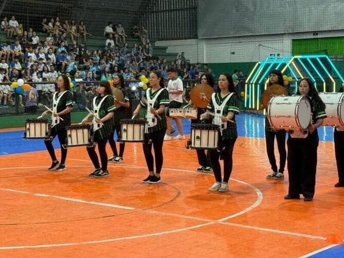 Mais de 1,2 mil atletas participam da abertura dos Jogos Estudantis de Sinop