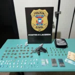 Polícia Civil prende suspeitos por tráfico e porte ilegal em Mato Grosso