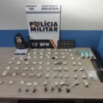 Mulher é presa com drogas em casa após ser flagrada pela Polícia Militar de Mato Grosso