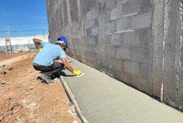 Obras de estande de tiros avancam em Batalhao da PM em Barra do Garcas -CenárioMT