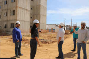 Obras do Residencial Jardim Califórnia em Sinop avançam e atingem 51,23%