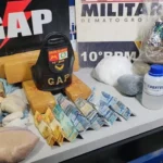 Polícia apreende drogas após denúncia de homicídio em Cuiabá