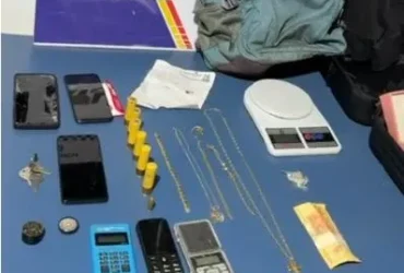 Polícia prende trio por furto e tráfico de drogas em Diamantino (MT)
