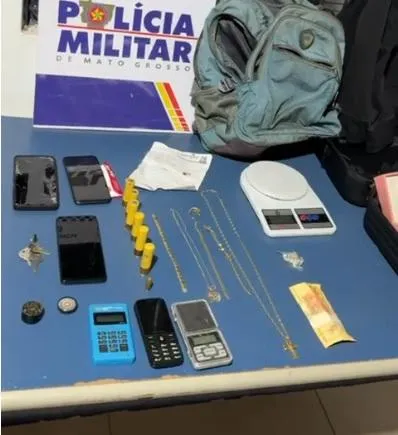 Polícia prende trio por furto e tráfico de drogas em Diamantino (MT)