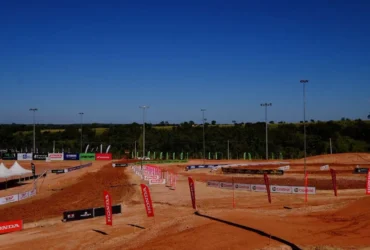 Pista técnica de motocross estreia em evento nacional no Parque Novo Mato Grosso
