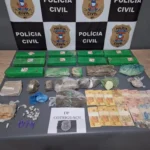 Polícia de Mato Grosso descobre depósito de drogas enterrado em quintal