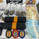 Drogas apreendidas pela Polícia Civil de Mato Grosso