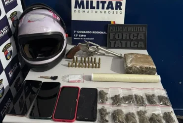 Polícia Militar prende faccionados suspeitos de homicídio em Mato Grosso
