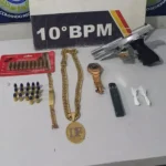 Flagrante em Cuiabá: casal é preso por embriaguez ao volante e porte ilegal de arma