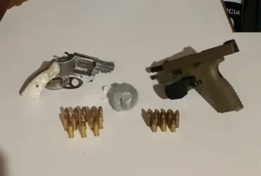 Homem é preso em Mato Grosso com armas, munições e maconha em zona rural