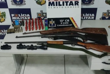 Quadrilha é presa após série de roubos e sequestro em Mato Grosso