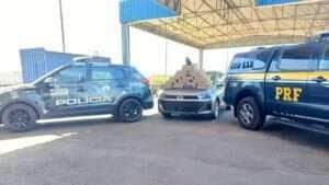 Polícia Rodoviária Federal apreende antenas Starlink sem nota fiscal na BR-163 em Rondonópolis
