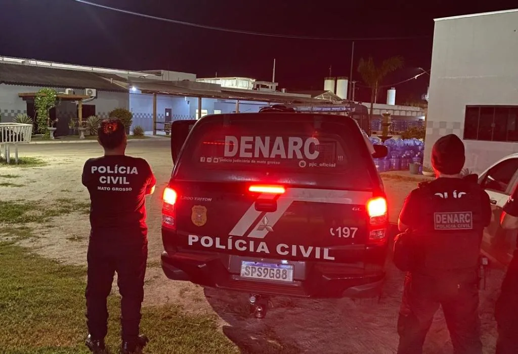 Polícia Civil realiza operação contra facção criminosa em presídio de Mato Grosso
