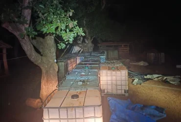 Polícia Civil de Mato Grosso fecha posto clandestino que abastecia garimpo em Pontes e Lacerda