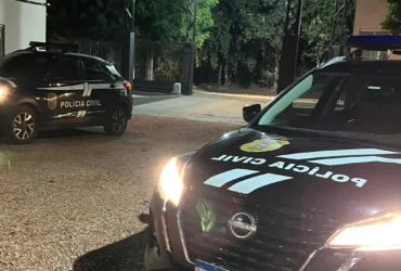 Polícia Civil cumpre 38 mandados contra facção ligada ao tráfico em Rondonópolis