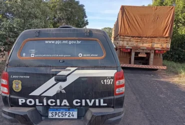 Polícia recupera semirreboques e pneus após golpe com cheques em Nova Xavantina