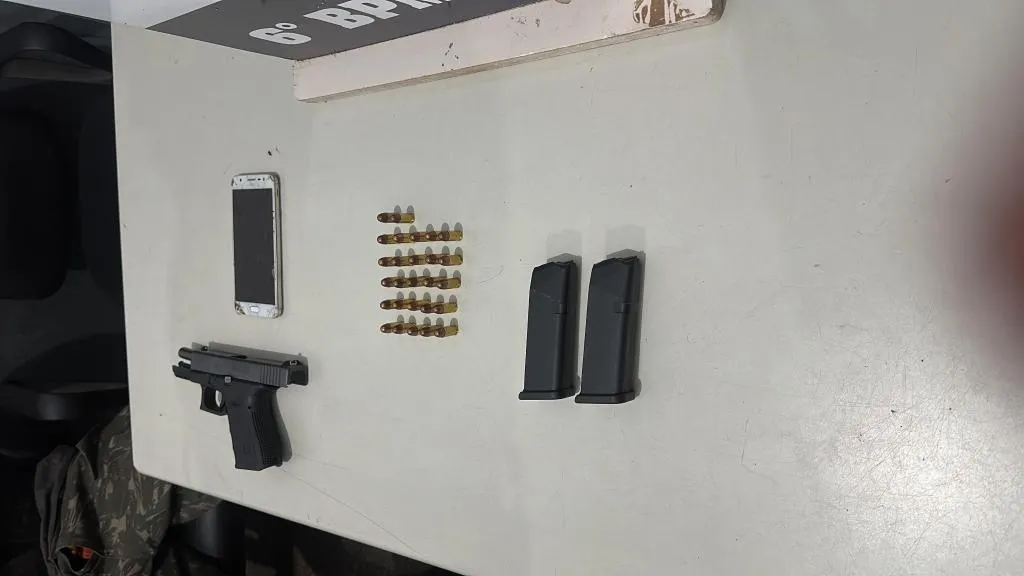 Polícia prende faccionados armados em Mato Grosso com pistola e munições