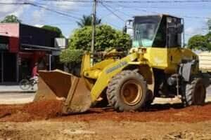 Prefeito de Sinop vistoria obras de drenagem no Jardim Imperial