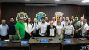 Prefeitura antecipa entrega do Plano Plurianual à Câmara de Vereadores de Várzea Grande