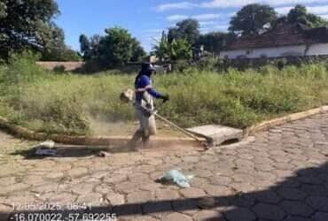 Prefeitura de Caceres inicia mutirao de limpeza -CenárioMT